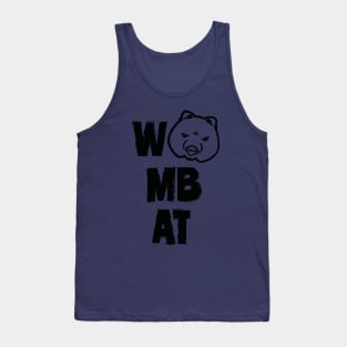 Inquisitive Wombat Tank Top